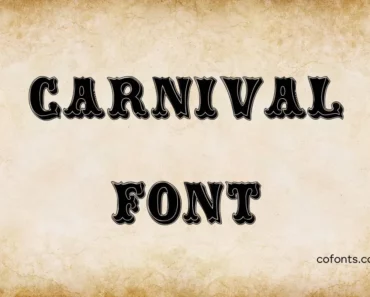 Carnival Font