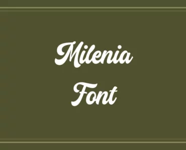 Milenia Font