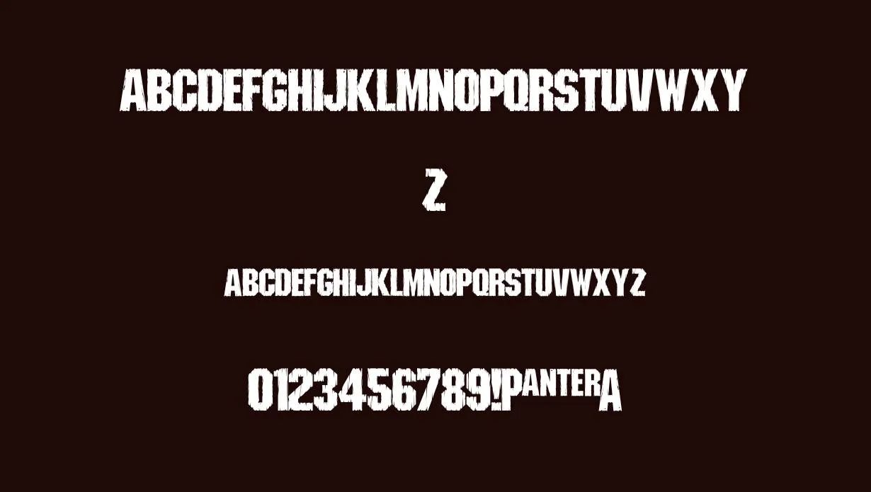 Pantera Font