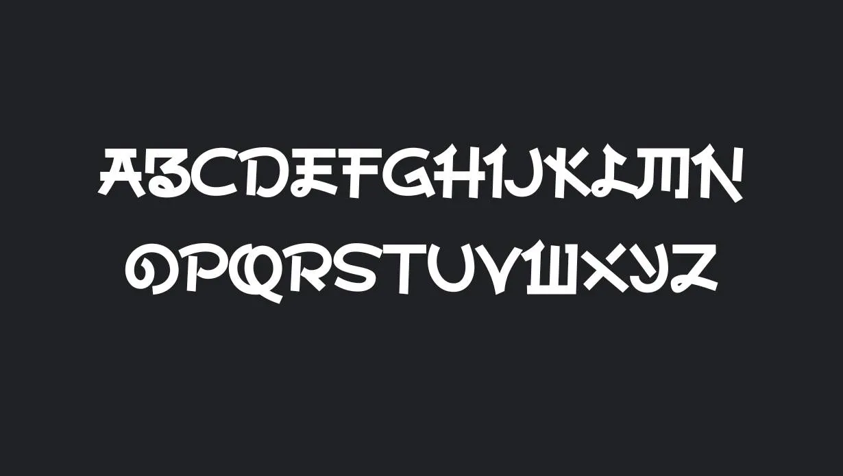 A Arigatou Gozaimasu Font Family View