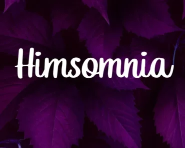 Himsomnia Font