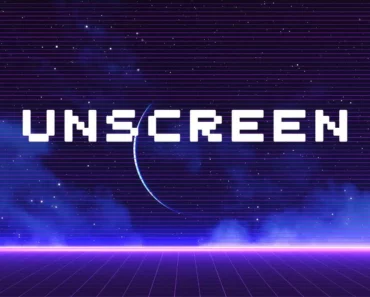 Unscreen font