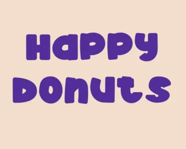 Happy Donuts Font