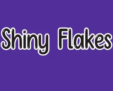 Shiny Flakes Font